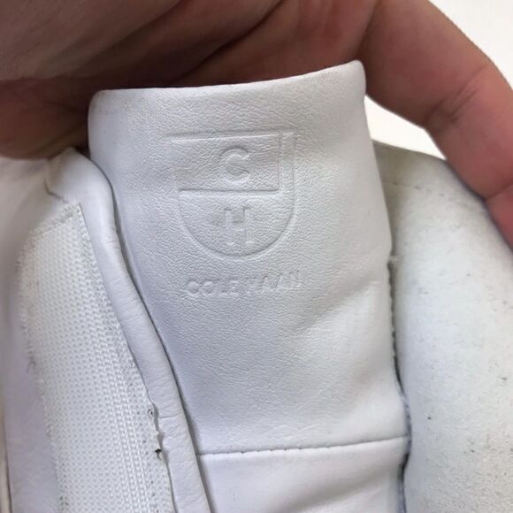 Cole Haan Grandpro White Sneakers Size 8.5 - Picture 4 of 9